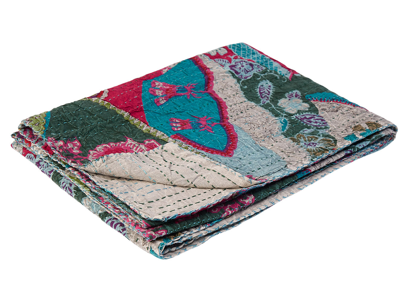 50inches x 70inches Multi colored Eclectic Bohemian Traditional Throw