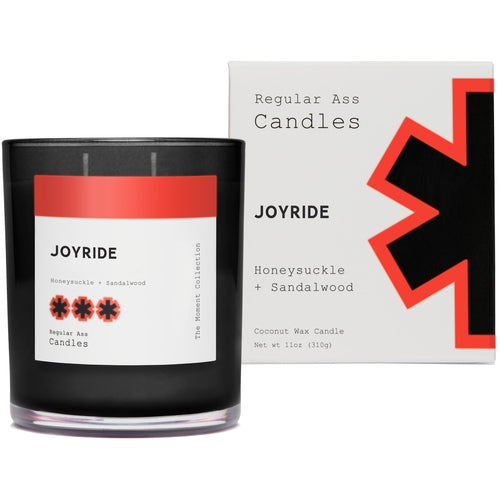Joyride, Honeysuckle + Sandalwood 11oz Candle