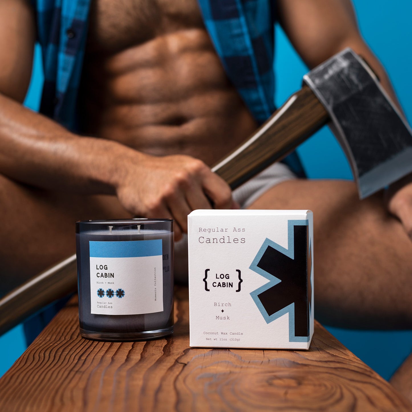 Log Cabin, Birch + Musk 11oz Candle
