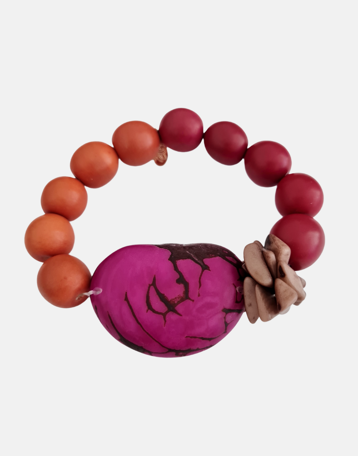 Tapajos Chunky Bracelet - Berry Crumble