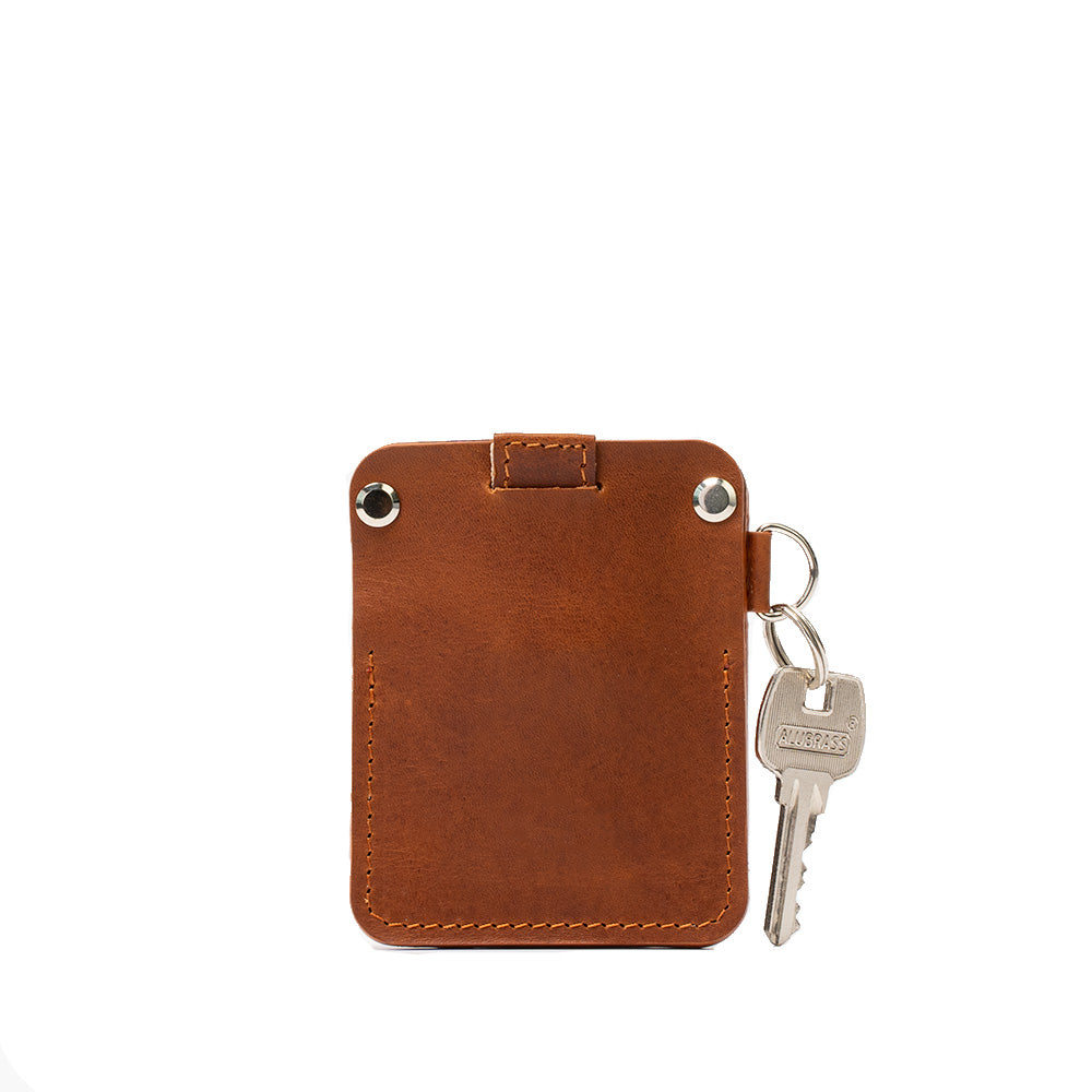 AirTag wallet with D-ring