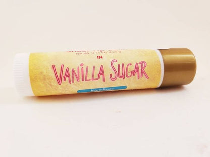 Lip Balm-All Natural Lip Balm-Vanilla Sugar Lip Balm-Lip Gloss