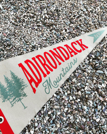 Adirondack Mountains pennant