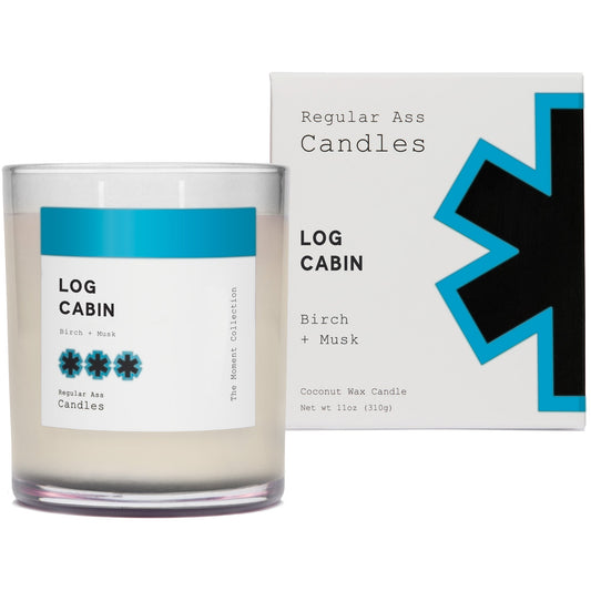 Log Cabin, Birch + Musk 11oz Candle