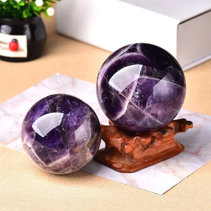 Natural Amethyst Ball